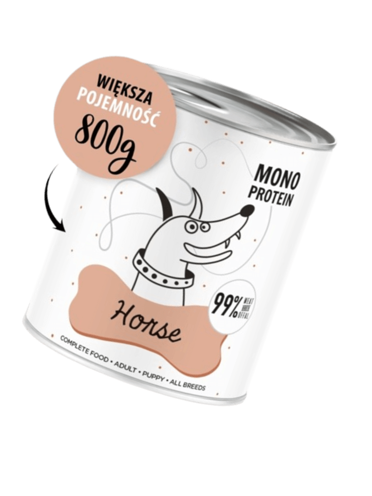 Karma mokra Horse (konina) 800g