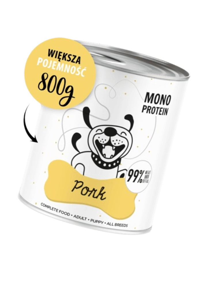 Karma mokra Pork (wieprzowina) 800g