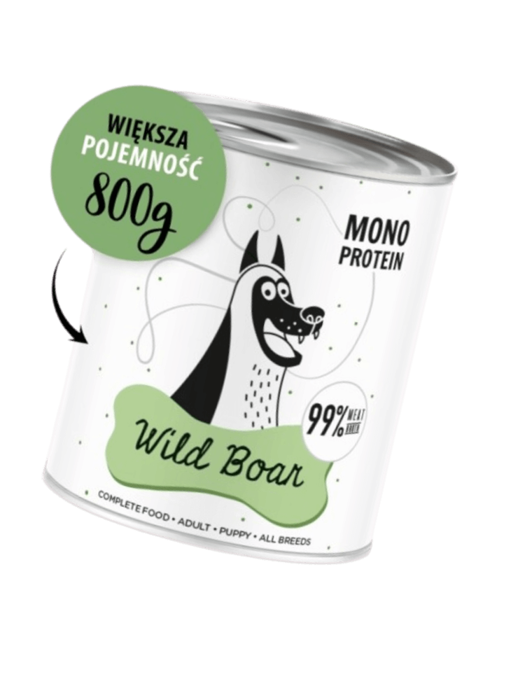 Karma mokra Wild Boar (dzik)  800g