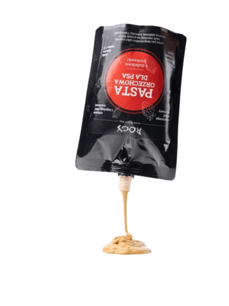 Pasta orzechowa truskawkowa dla psa, 300 g
