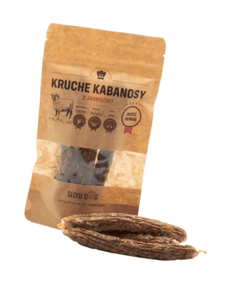 Kruche kabanosy z jagnięciny, 100 g