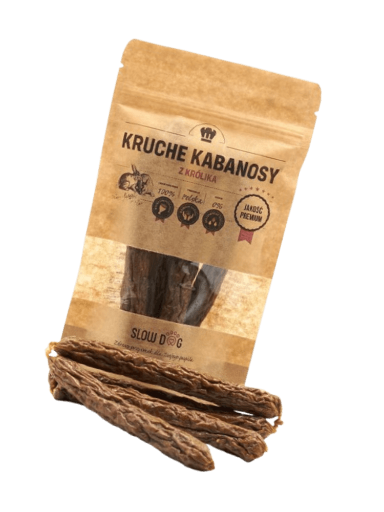 Kruche kabanosy z królika, 100 g