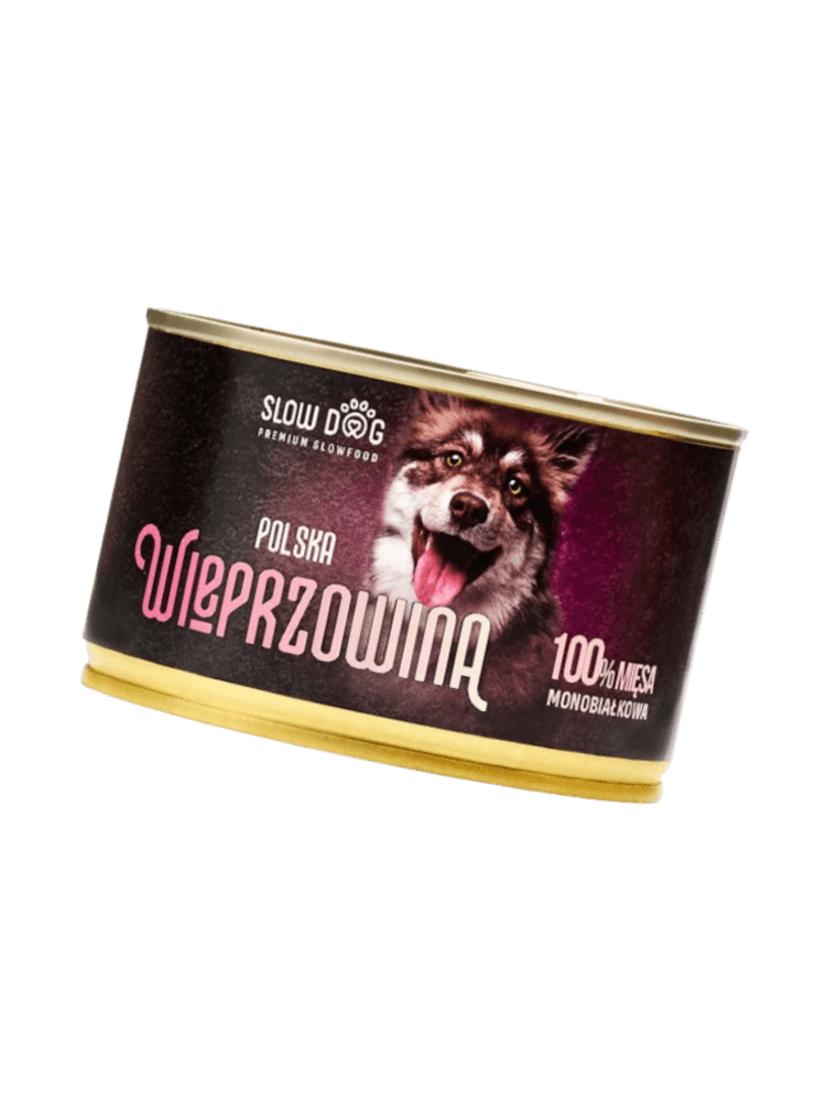 Polska wieprzowina, Mokra karma uzupełniająca dla psa, 410 g