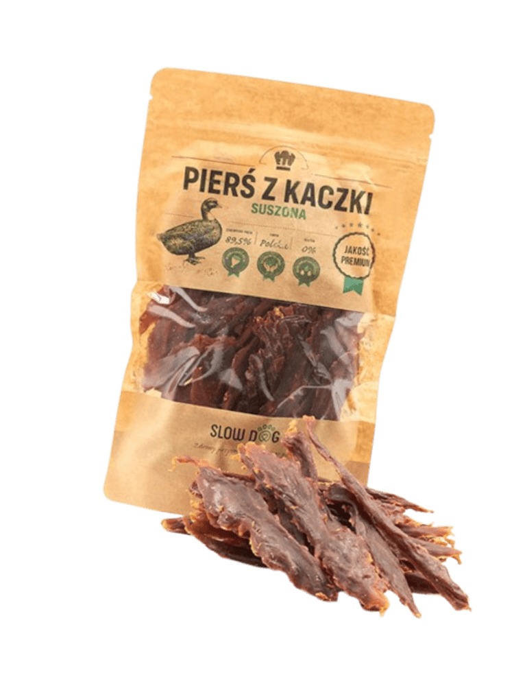 Suszona pierś z kaczki, 100 g