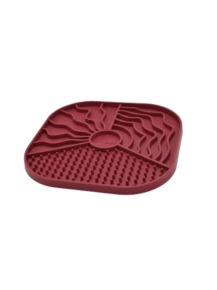 Lollipop wally – mata do lizania – bordowa 19 cm x 19 cm
