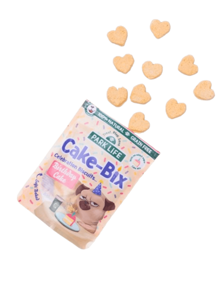 Cake-Bix Ciastka dla psów – Smak tortu urodzinowego 100 g