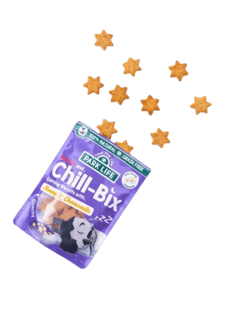 Chill Bix Kojące herbatniki dla psów Miód i rumianek 100 g