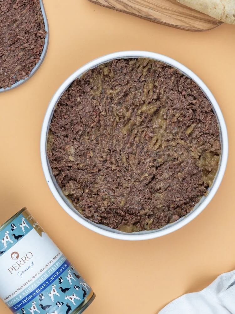 Gourmet Karma mokra Konina z korzeniem pietruszki – monobiałkowa formuła dla psów dorosłych 400 g