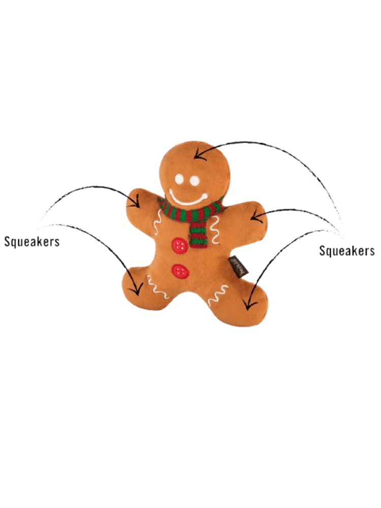 Gingerbread Man – ludzik z piernika zabawka dla zwierząt