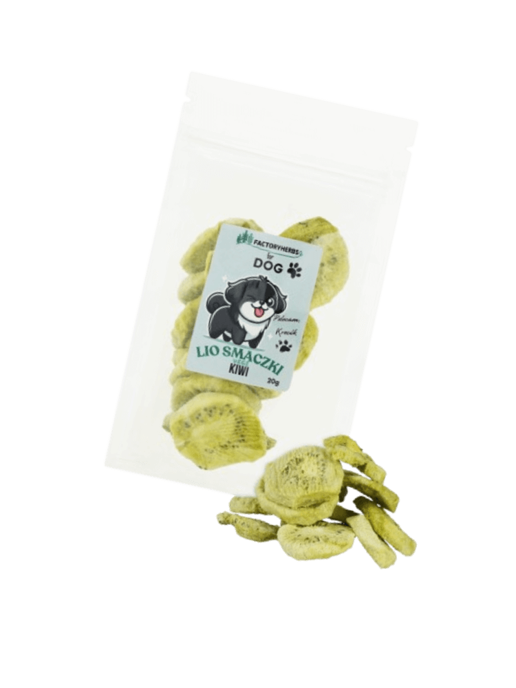 FOR DOG Liofilizowane smaczki dla psa kiwi 20 g
