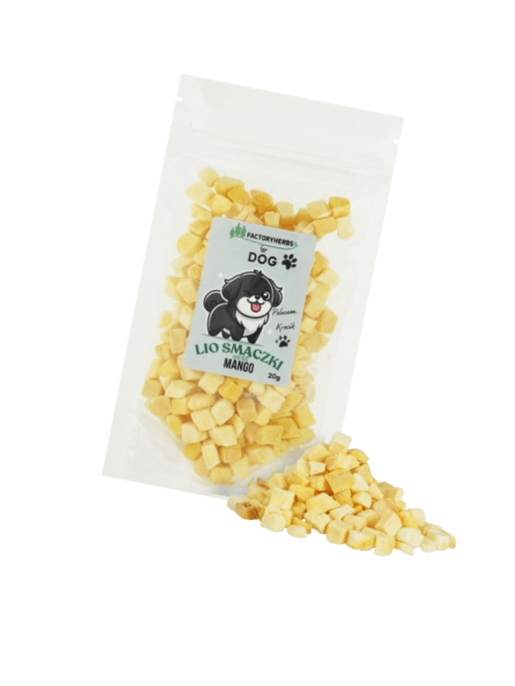 FOR DOG Liofilizowane smaczki dla psa mango 20 g