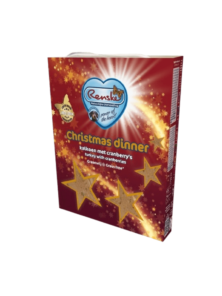 Dog Christmas Dinner – indyk z żurawiną –  świąteczna karma dla psa, 395 g