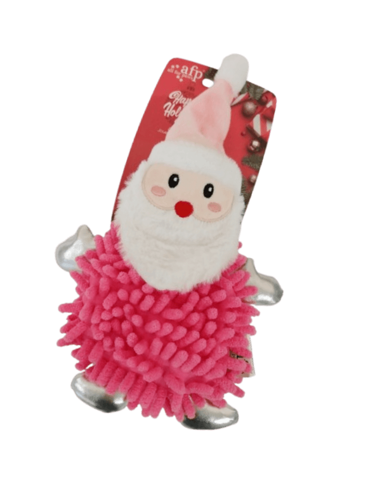 Mikołaj  – Big Belly Santa –  zabawka różne tekstury materiałów, szeleści i piszczy, 32 cm