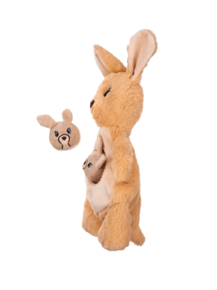 Sidekicks Kanga Joey – Kangur z kangurkami zabawka węchowa dla psa