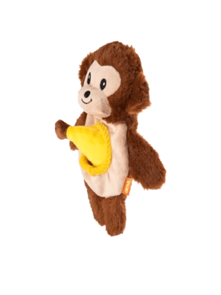 Snackerz Milo the Monkey – MAłpka z bananem, zabawka węchowa dla psa