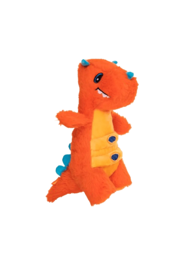 Stomperz Stomperz Tina the Orange Triceratops – Pomarańczowy dinozaur, 31 cm