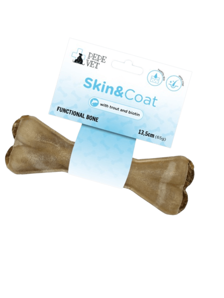 VET Kość funkcjonalna Skin&Coat z pstrągiem i biotyną 13,5 cm