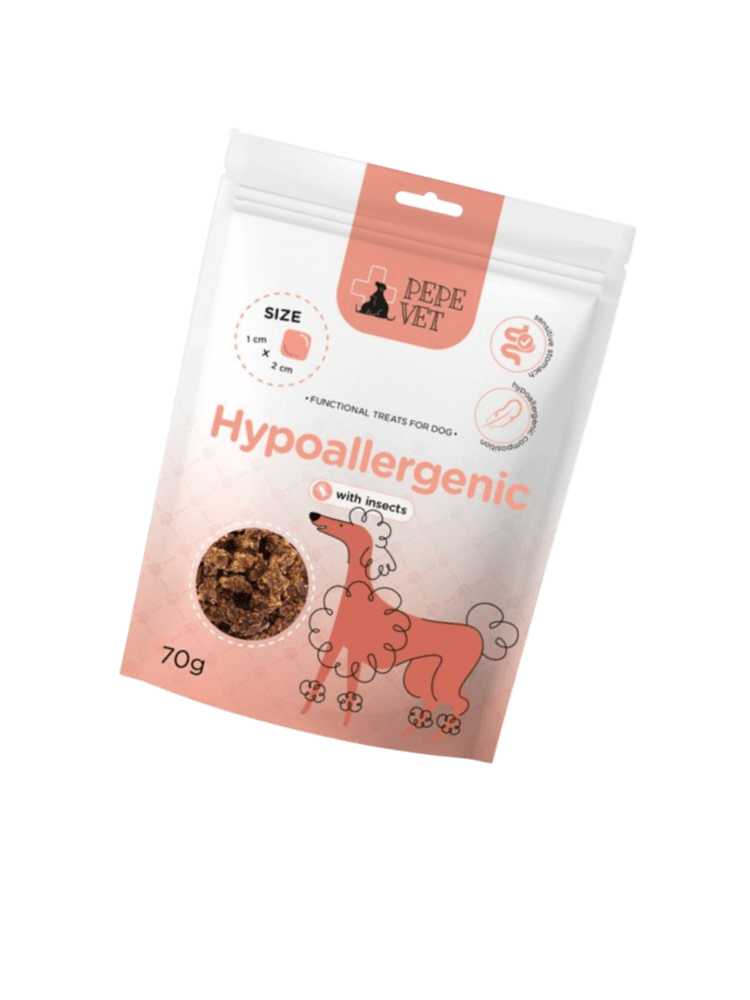 VET Przysmak funkcjonalny dla psa Hypoallergenic Insect 70 g