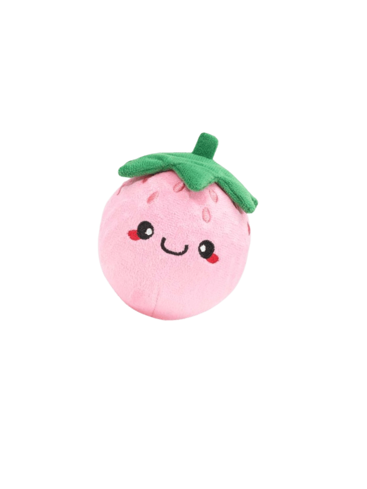 Picnic Time – Strawberry Ball-  zabawka 2w1 truskawka i piłka dla psa