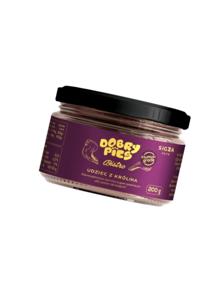 Mokra karma dla psa Bistro Premium Udziec z królika 200 g