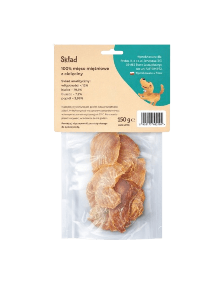 Memlaki Suszona Cielęcina w płatach 150 g
