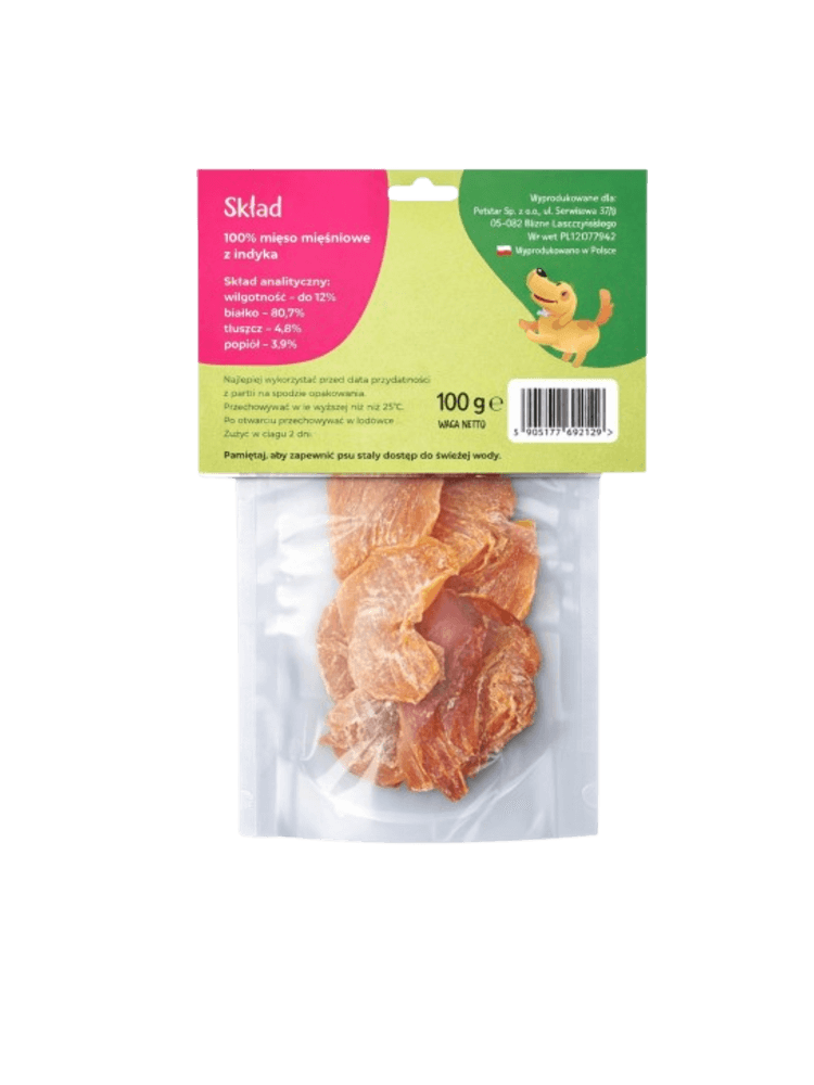 Memlaki Suszony Indyk w płatach 150 g