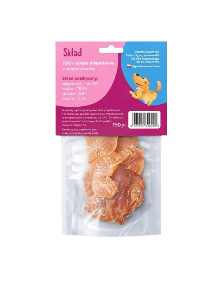 Memlaki Suszona Wieprzowina w płatach 150 g