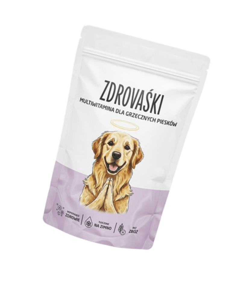 Zdrovaśki Suplementy dla psa Multiwitamina dla grzecznych piesków 160 g