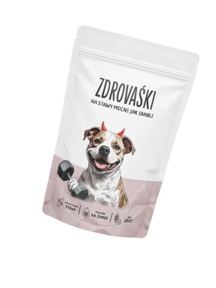 Zdrovaśki Suplementy dla psa Na stawy mocne jak diabli 160 g