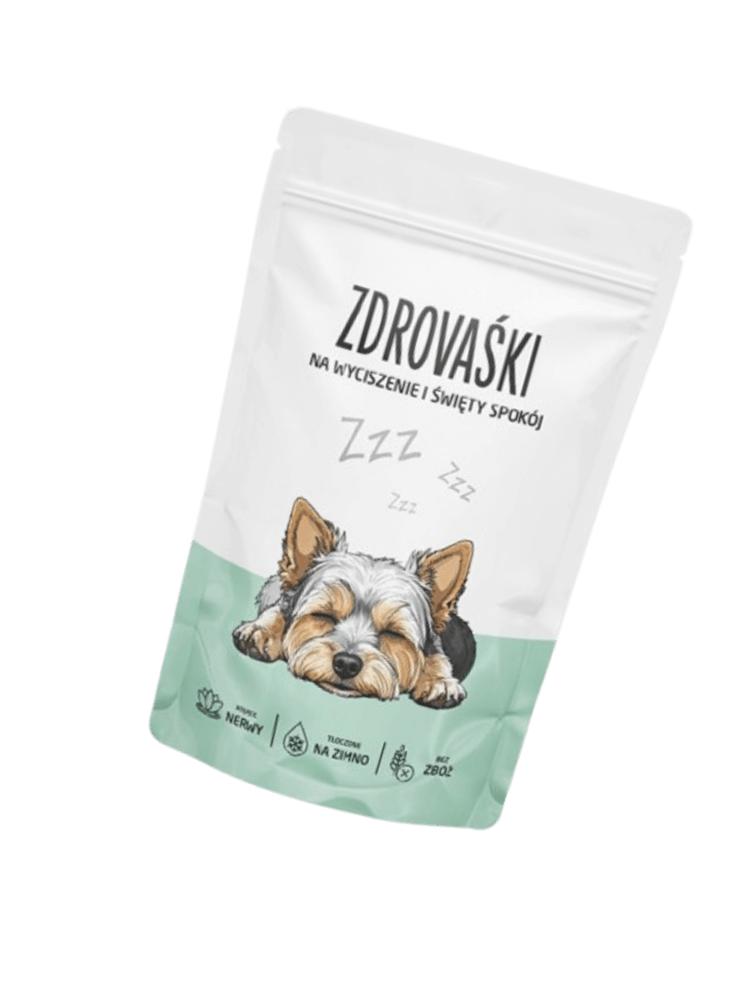 Zdrovaśki Suplementy dla psa  Na wyciszenie i święty spokój 160 g
