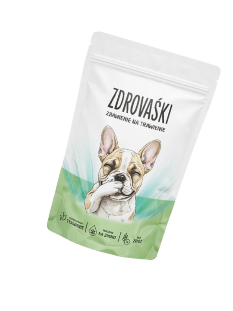 Zdrovaśki Suplementy dla psa Zbawienie na trawienie 160 g