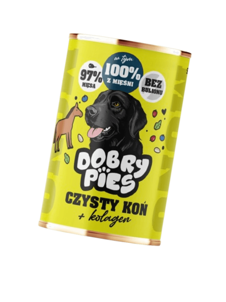 Mokra karma dla psa Czysta konina + kolagen 400 g