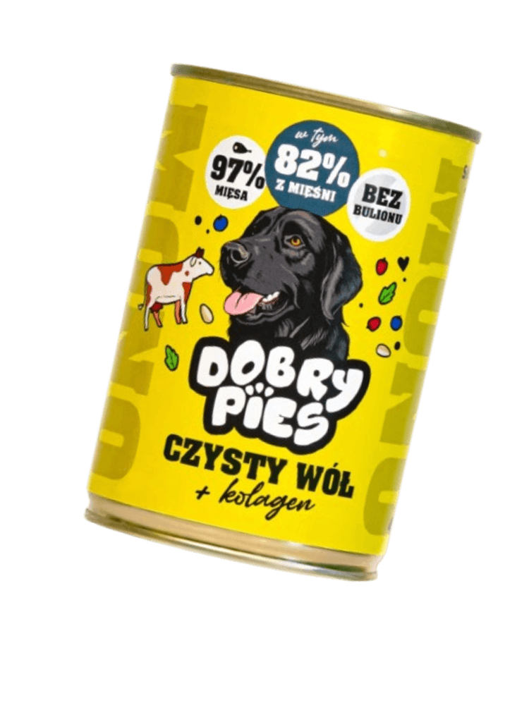 Mokra karma dla psa Czysta wołowina + kolagen 400 g