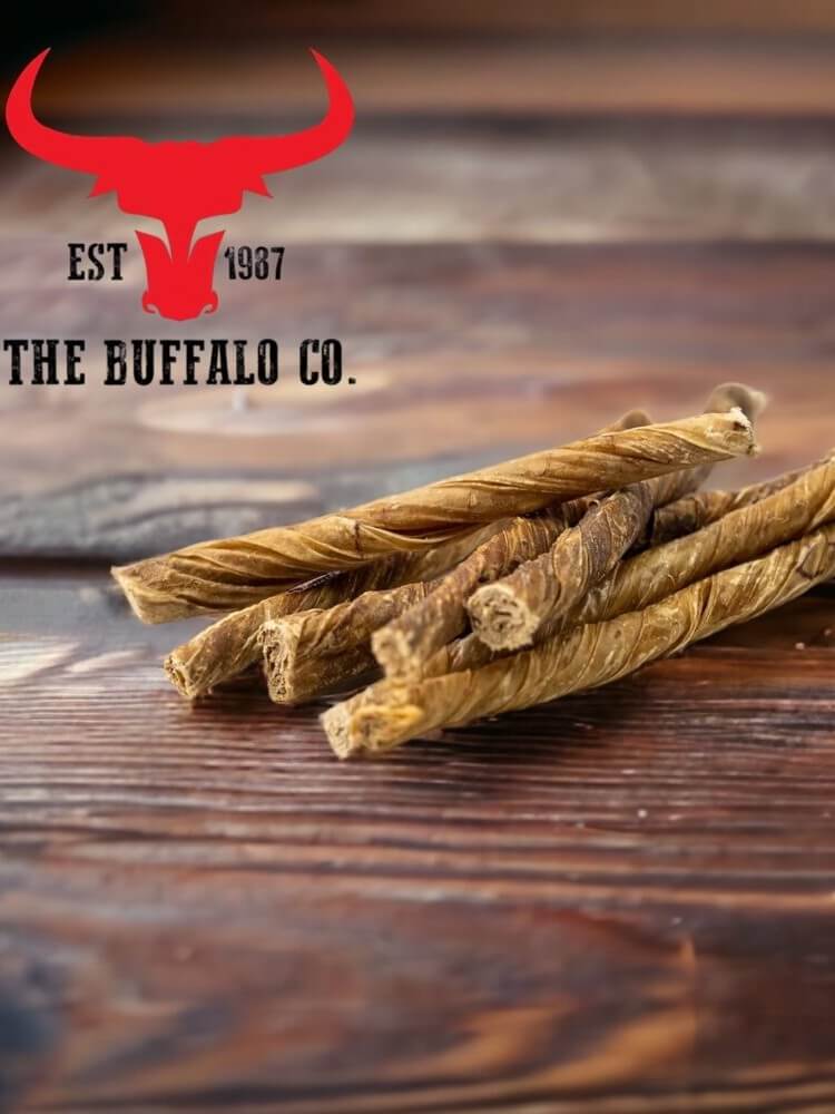 Buffalo Twists Zwijki z bawołu 100 g