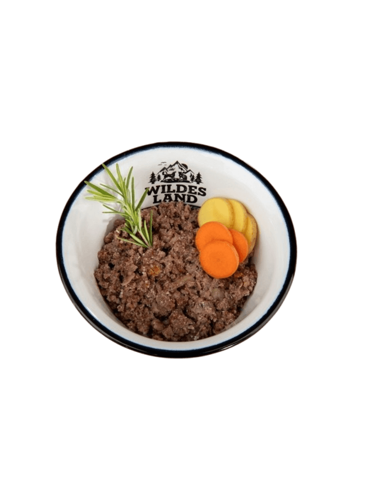 BIO Rind karma pełnoporcjowa – bio wołowina z marchewką i cukinią  125 g