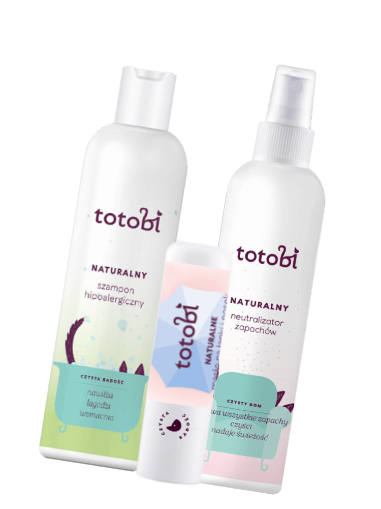 Zestaw: „Mini harmonia komfortu” Naturalny szampon hipoalergiczny 100 ml + Naturalny neutralizator zapachu mini 100 ml + Naturalne masełko w sztyfcie 5 ml.
