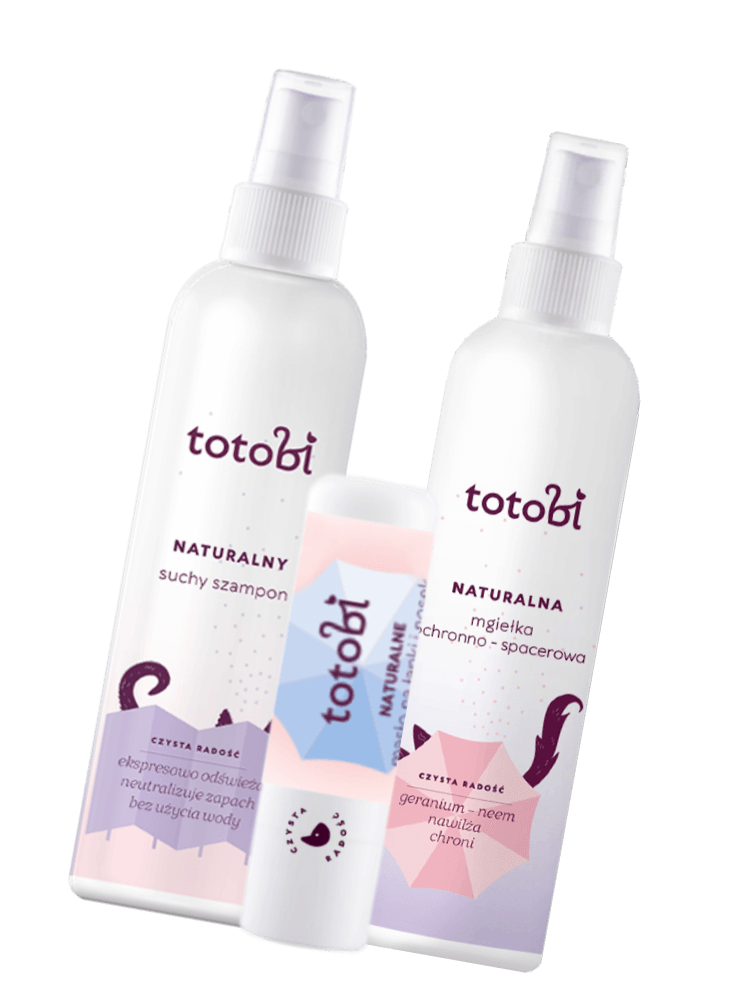 Zestaw: „Mini ochrona i świeżość” Naturalny suchy szampon  100 ml + Naturalna  mgiełka ochronno-spacerowa Geranium – olejek neem 100 ml + Naturalne masełko w sztyfcie 5 ml.