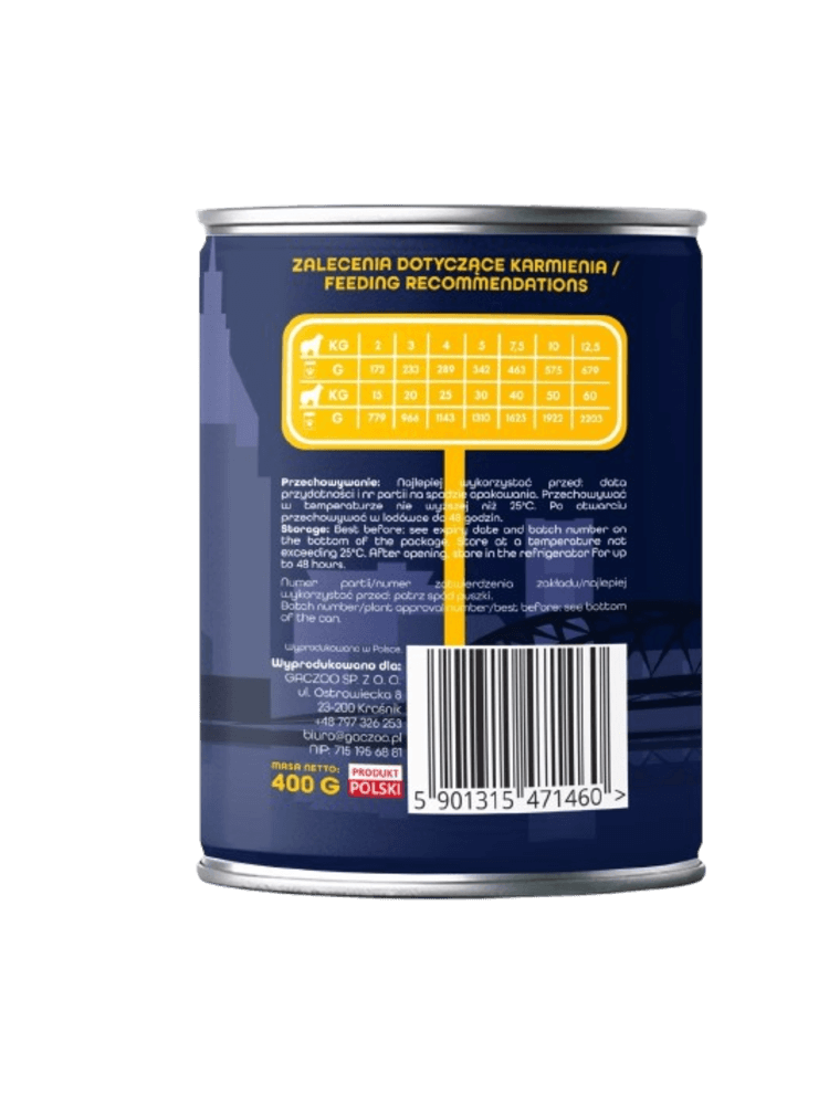 Mokra Karma dla psa – Miejska Miska Ramen 400 g – EDYCJA LIMITOWANA